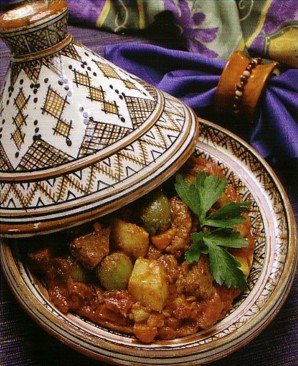 Beef Tagine with Green Olives