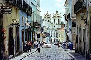 The streets of Salvador, Bahia