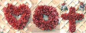 Dried Chile Ornaments
