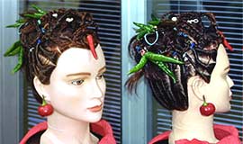 Chile Pepper Hairstyle