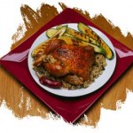 Easy Dinner: Roasted Chicken with Stuffings