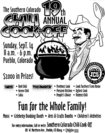 Ad for Typical ICS Cookoff