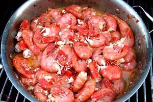 Shrimp in Pot