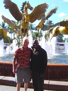 Dave and Marvin at Atlantis
