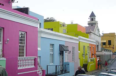 Bo-Kaap, the Cape Malay quarter of South Africa