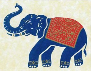 Thai Blue Elephant