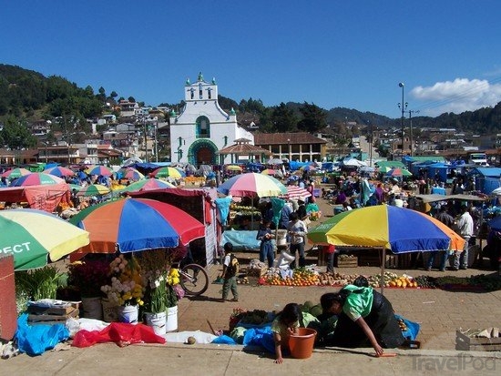 Outdoor Market at San Cristobal de las Casas