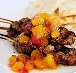 Beef Kebabs Tropicale