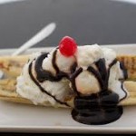 Grilled Banana Splits