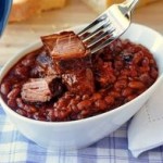 Pulled Pork and Beans with Cinnamon BBQ Sauce (234x196)