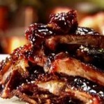 Sherried Pork Spareribs