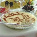 Shir Birinj (Rice Pudding)