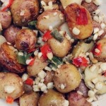 Warm Southwestern Potato Salad