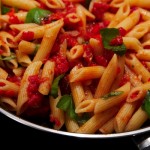 Pasta Arrabbiata with Sambal