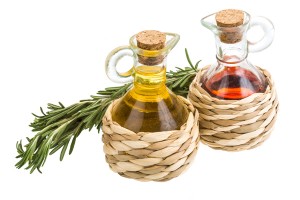 Oil, vinegar and rosemary
